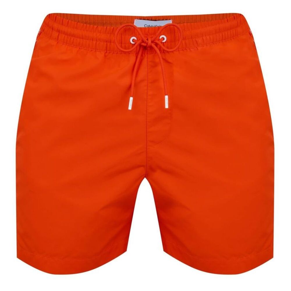 Calvin Klein Mens Tape Swim Shorts / Orange
